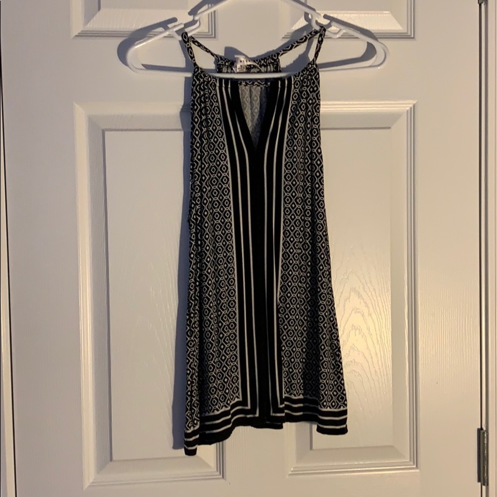 Silky, long tank top